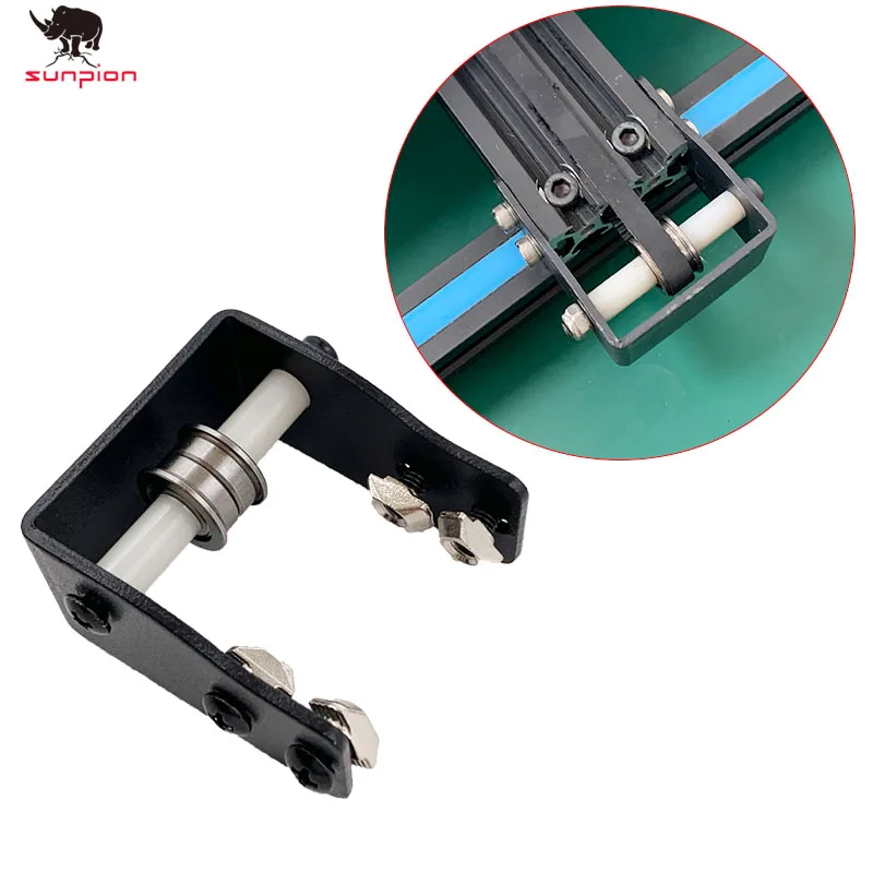 Аксессуары для 3D принтера y осевой профиль u образный зубчатый ремень Крепежная