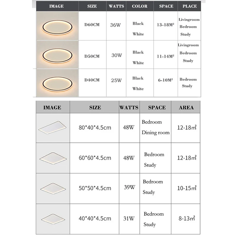 

Home New Arrival led ceiling lamp Minimalism nordic atmosphere home living room lamp creative LED ceiling light