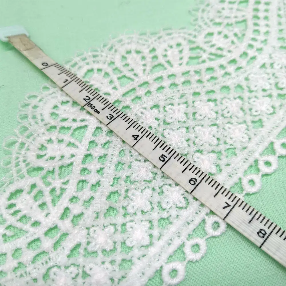 7 см Черно белые кружевные водорастворимые фабричные прямые кружева|Кружево| |