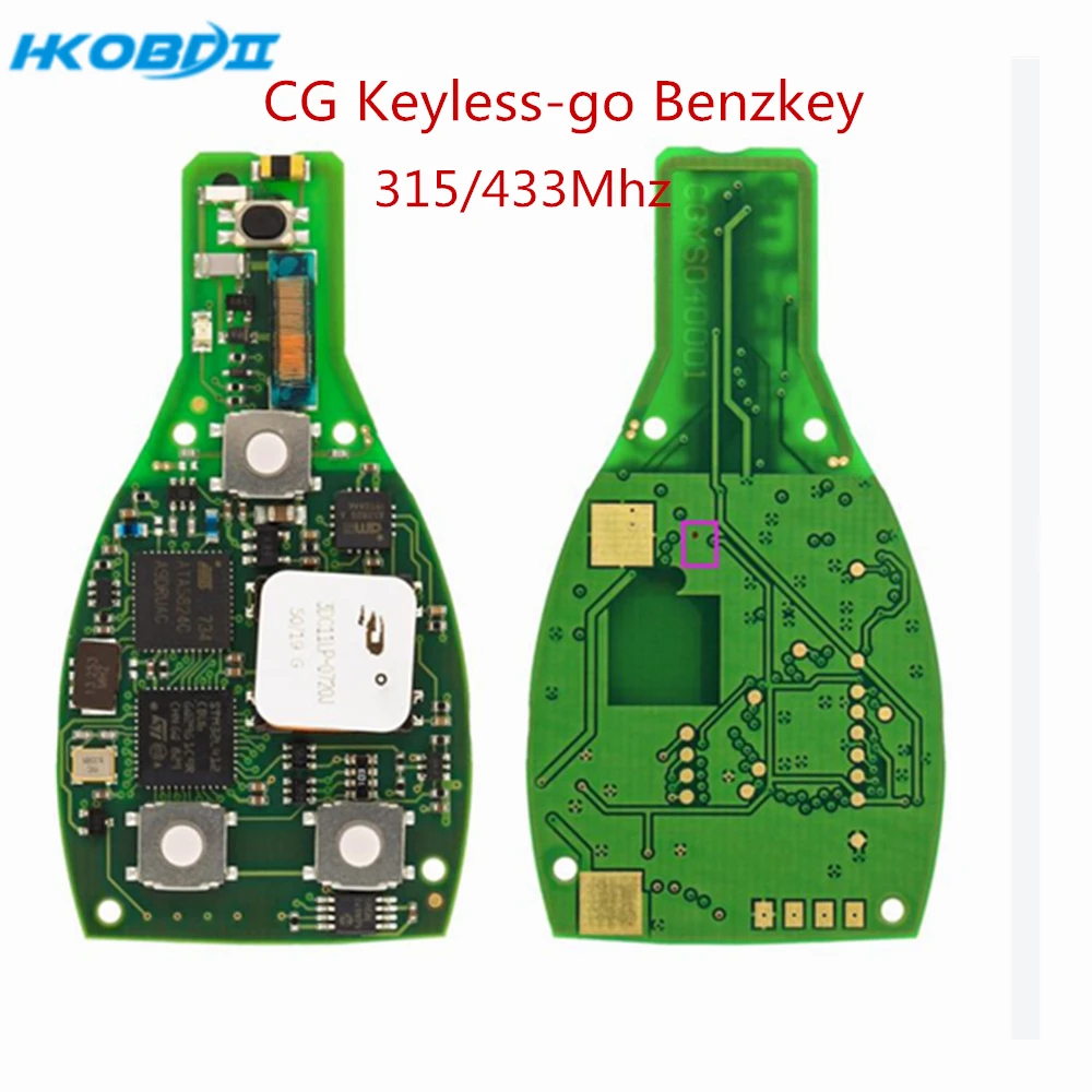 HKOBDII for Benz Keyless go full intelligent 315/433mhz Support on W221 W216 W164+ W166 W251 CGDI MB VVD2 VVDI | Автомобили и