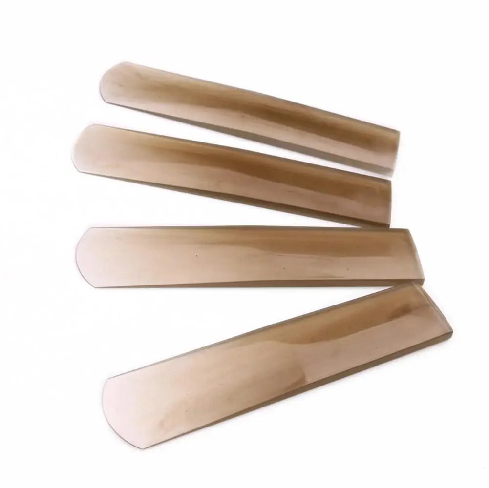 Профессиональные прозрачные коричневые смоляные трости для альт-саксофона