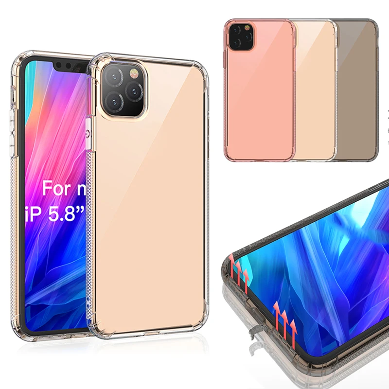 Новинка 2019 прозрачный защитный чехол для мобильного телефона iphone 11 с защитой от