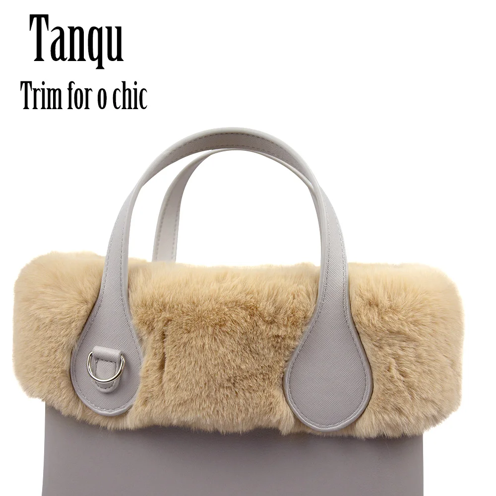 Новая женская сумка Tanqu 8 цветов из искусственного меха кролика Рекс плюшевая