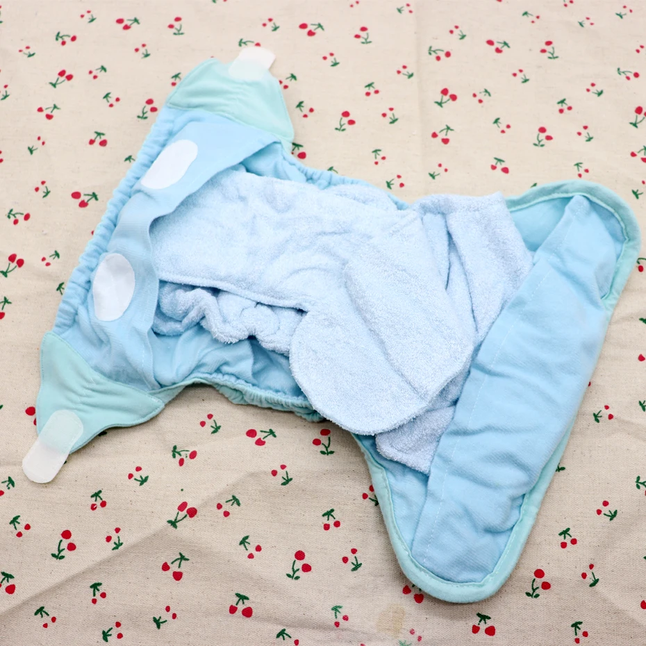 Многоразовые тканевые подгузники AI2 с бамбуковой хлопковой вставкой | Мать и
