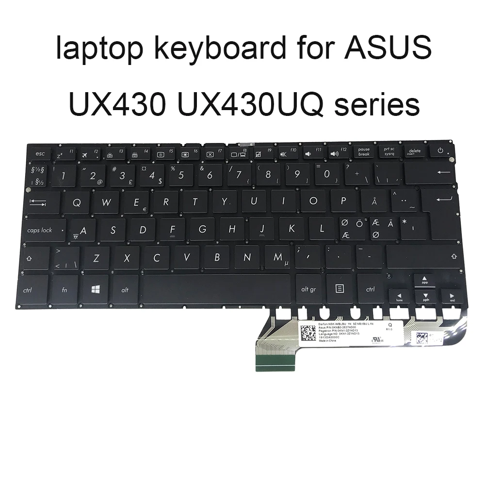 Сменные клавиатуры UX430 клавиатура с подсветкой для ASUS zenbook UX430UQ остальные