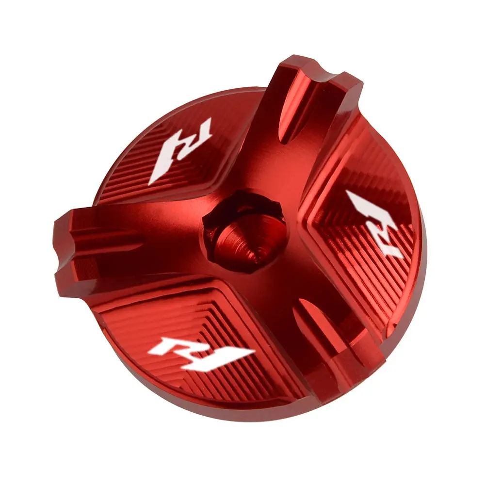 For YAMAHA YZF R1 R3 R6 YZFR1 1998-2020 YZFR3 2015-2021 YZFR6 YZFR6S 2006-2021 Motorcycle CNC Engine Oil Filler Cap Plug Cover | Автомобили