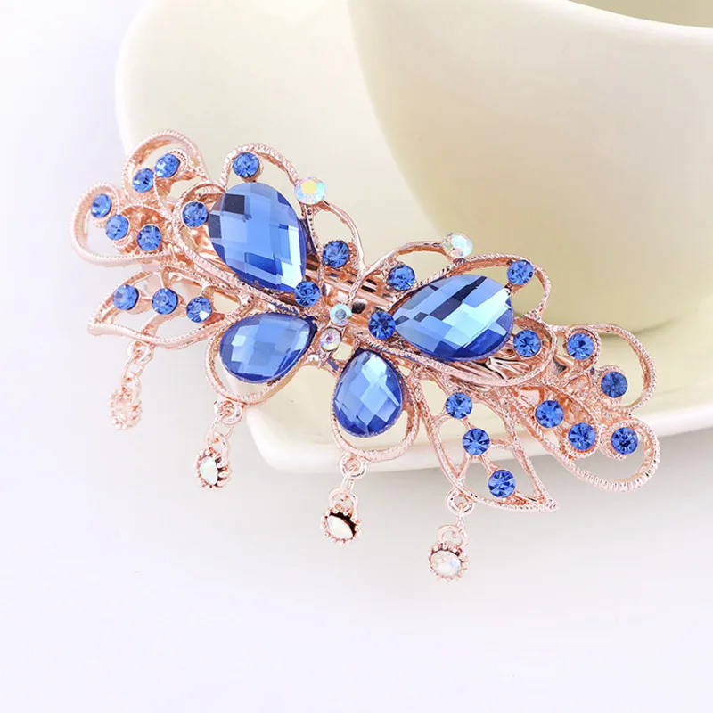 

Trendy Bow Hair Accessories Pearl Rhinestone Hairpin Headdress Handmade Bridal Tiara Jewelry Woman Prom Hair Jewelry