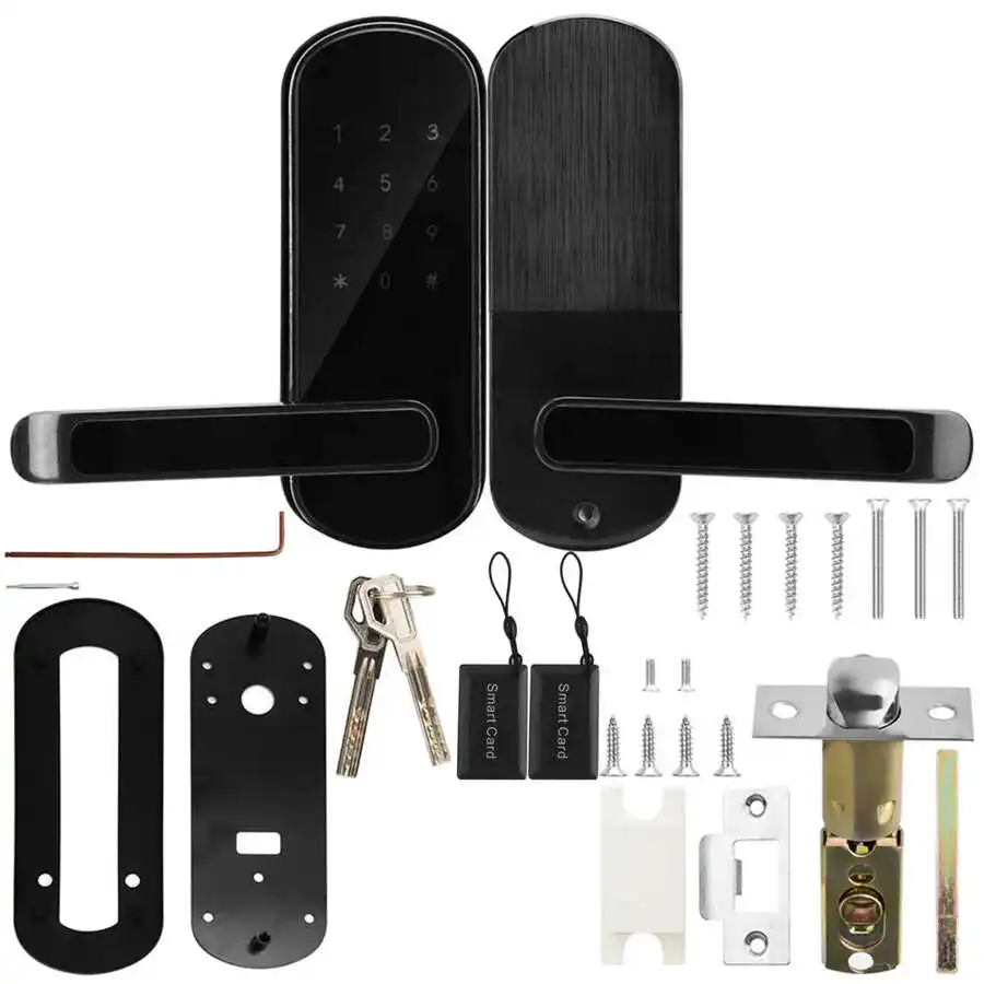 Электронный Смарт Bluetooth Wifi беспроводной APP карта пароль дверной замок цифровая