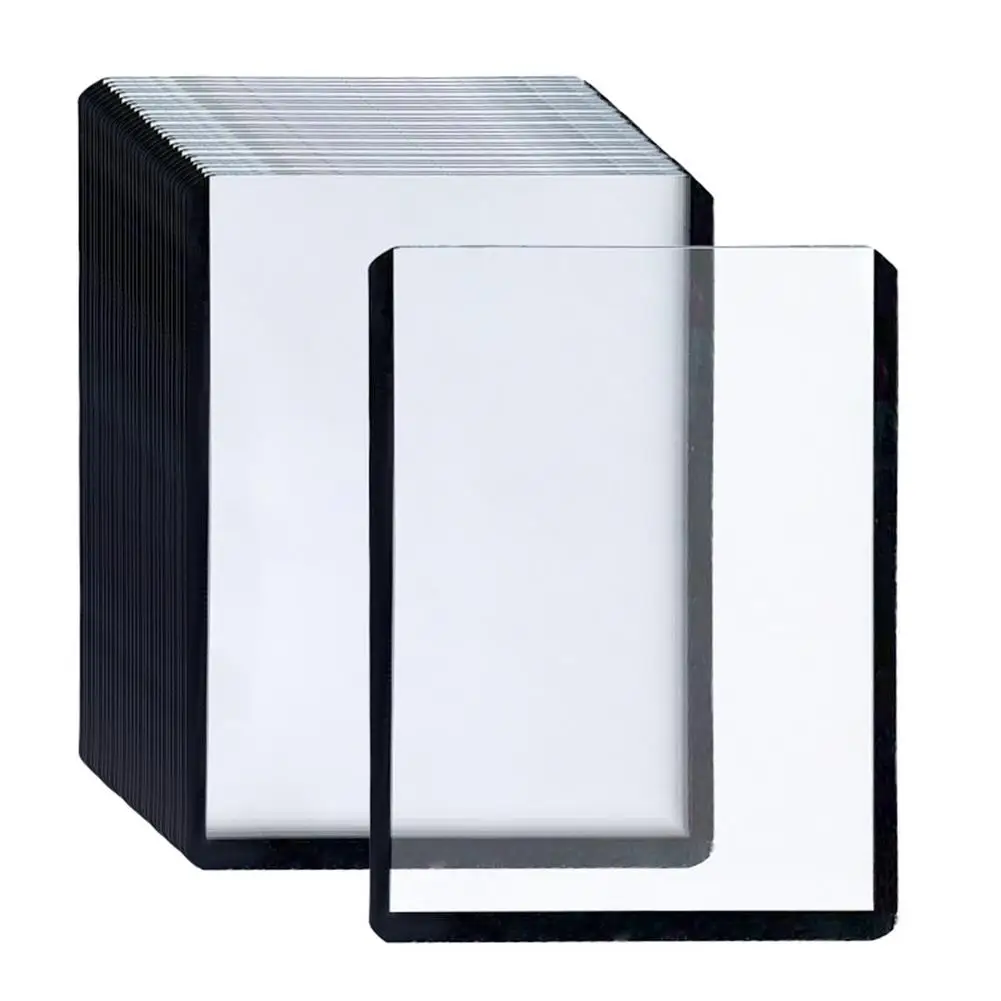 

Чехлы для бейсбольных карт, Жесткие защитные чехлы для торговых карт, коллективные Чехлы для карт, подходят для стандартных карт, спортивны...