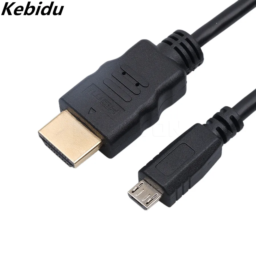 Кабель-адаптер Kebidu Micro USB/1080P для Samsung Galaxy Note 3 S2 S3 S4 S5 HTC LG Sony 1 5 м | Электроника