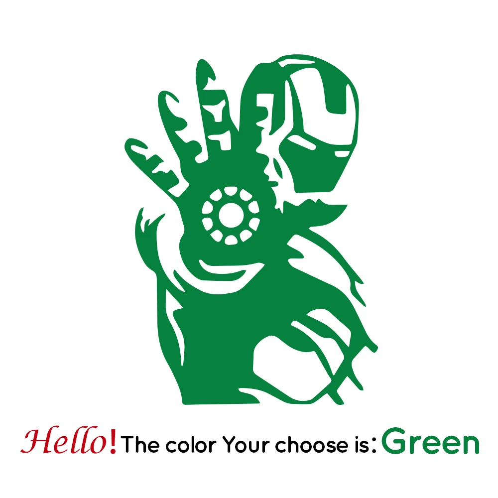 

Creative Hero Sticker on The Car Car Sticker Car PVC Waterproof Sunscreen Decal Car Sticker Car Accessories 16CMX12CM