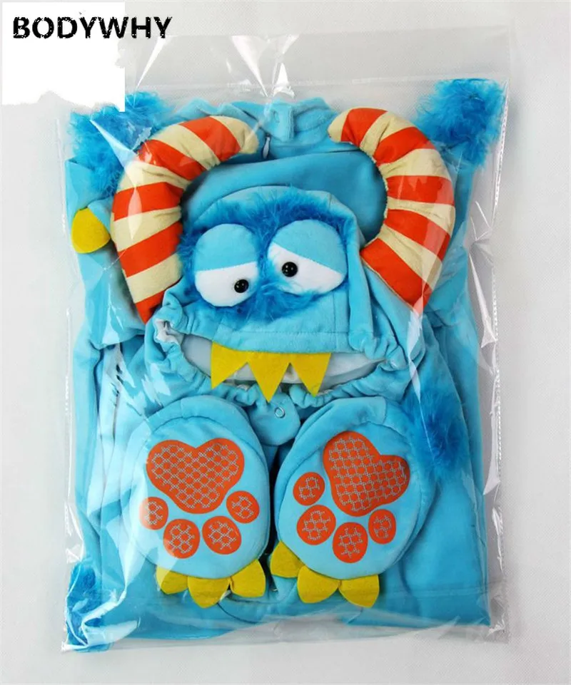 

Cute Blue Bird Cosplay Big Monster Children Animal Performance Costume Stage Costume Performance Costume Christmas Gift