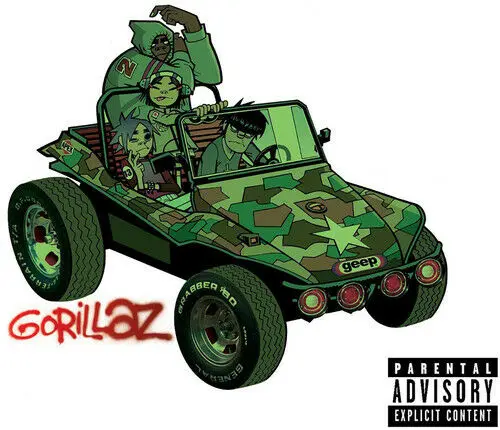 Gorillaz футболка &quotАниме&quot gorillazexpressed Bonus треки улучшенная уличная скидка | Мужская