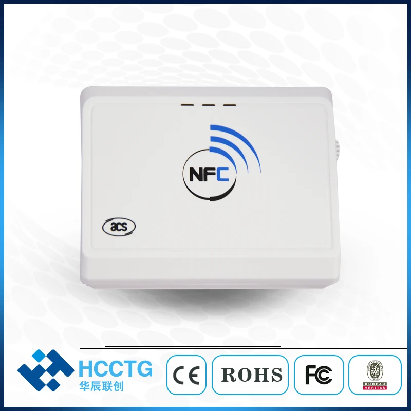 Недорогой портативный Bluetooth NFC-считыватель для смарт-карт чтения и записи ACR1311U-N2 |
