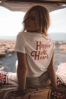 Милая футболка с забавным рисунком хиппи в форме сердца, 100% хлопок, женские рубашки, гранж, tumblr, унисекс, винтажная модная футболка с графическим принтом