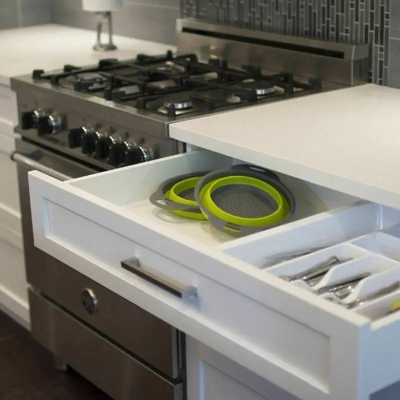 Кухонные обеденные кухонные инструменты гаджеты США масштабируемый складной