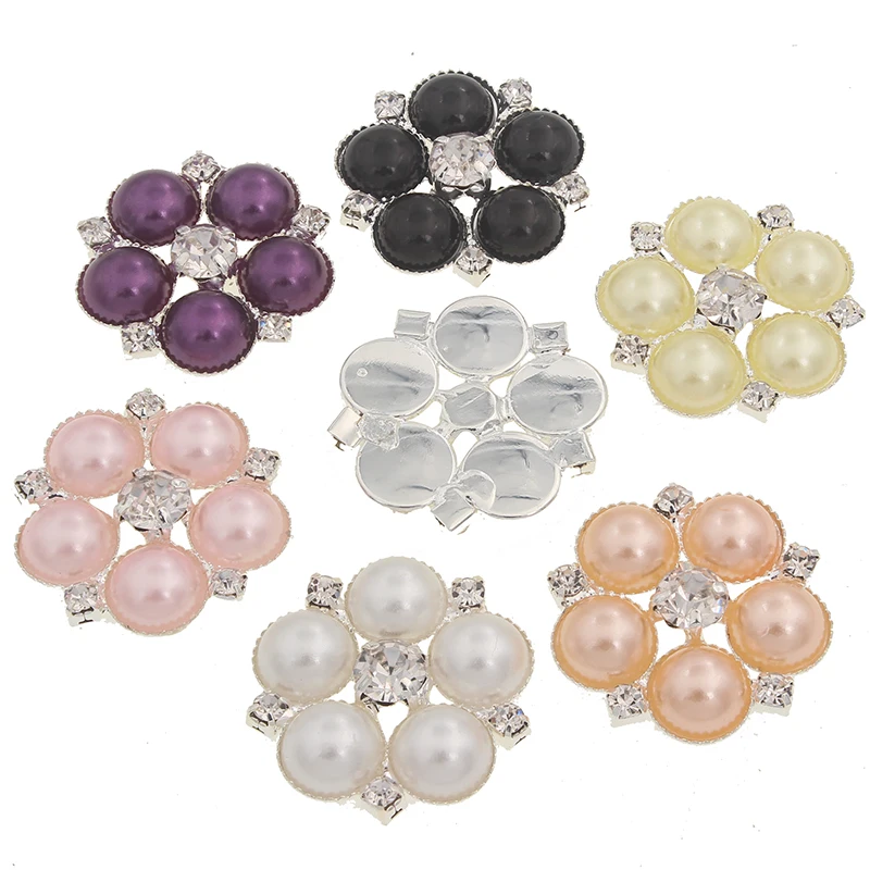 10 шт. декоративные пуговицы со стразами 23 мм|Пуговицы| |