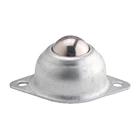 10 шт., 58 дюйма, 15,8 мм, фланцевый шариковый трансферный блок, подшипник, конвейер, колесо, нагрузка 20 кг