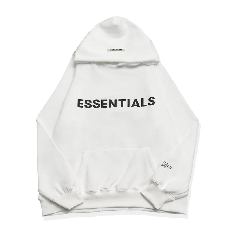 

2021 New Spring Thin Section Hoodies Fog Sweatshirts100%1:1 Essentials Kanye West Loose Ovesize Hoodies Hip Hop Sweatshirts Hood