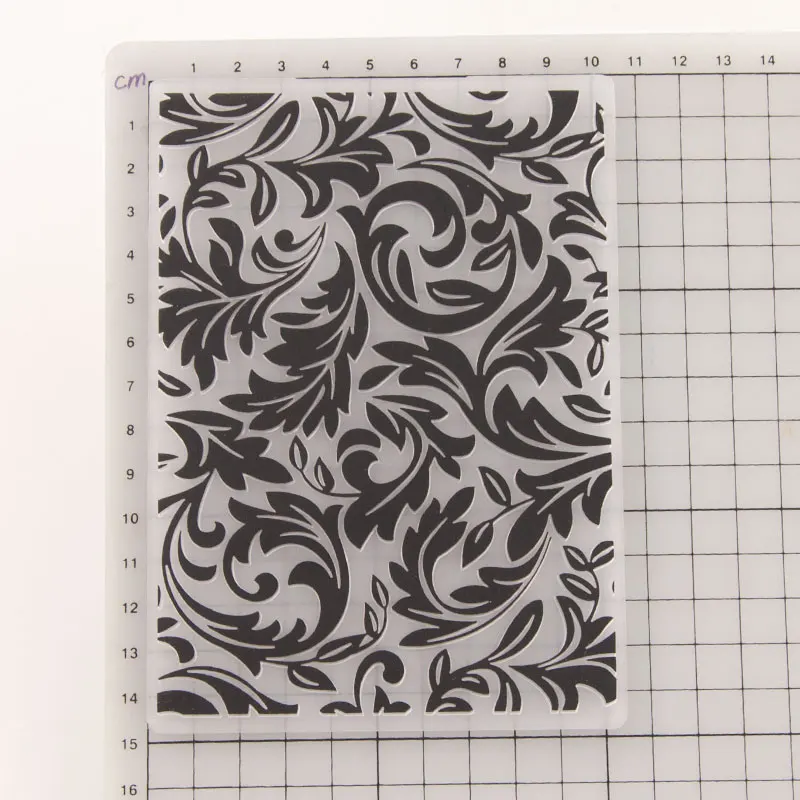 Кружева лоза пластик тиснение папка шаблон ремесло карты делая бумажные