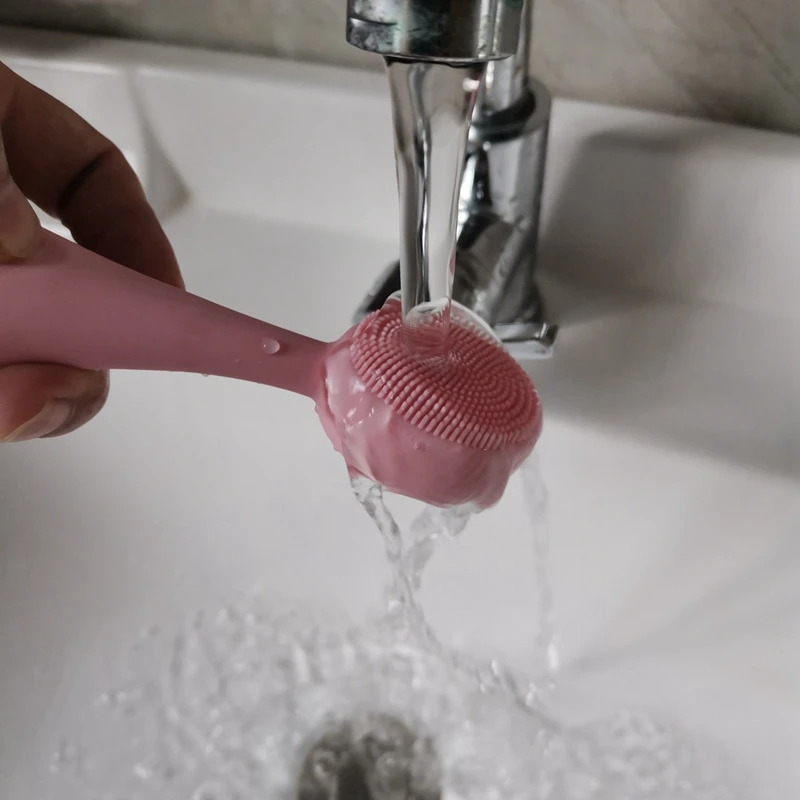 

USB Electric Natural Jade Cleansing Instrument Facial Exfoliating Cleansing Brush Facial Cleaner