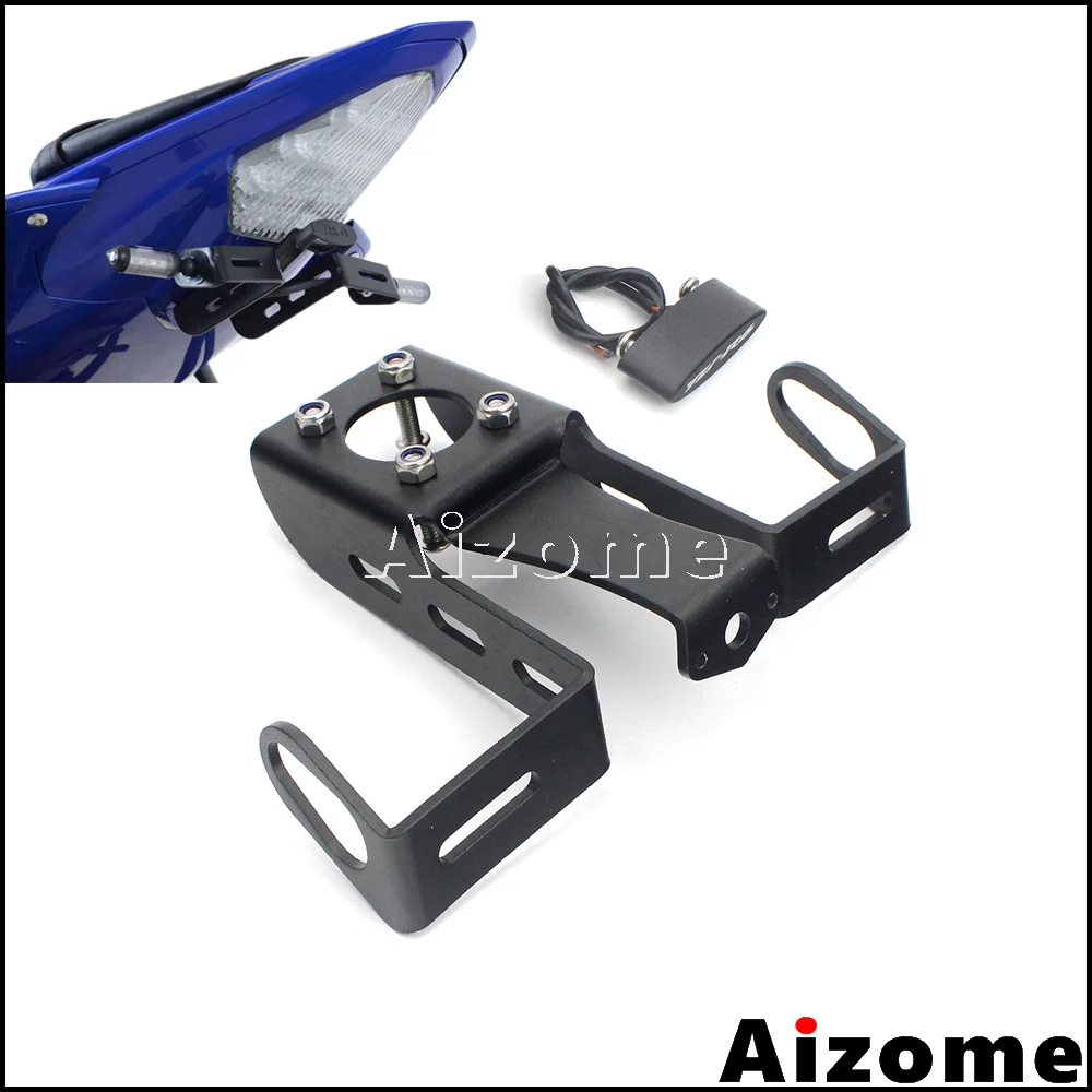 Держатель сигналов поворота для мотоцикла хвостовой кронштейн Yamaha YZF R6 2006 2016