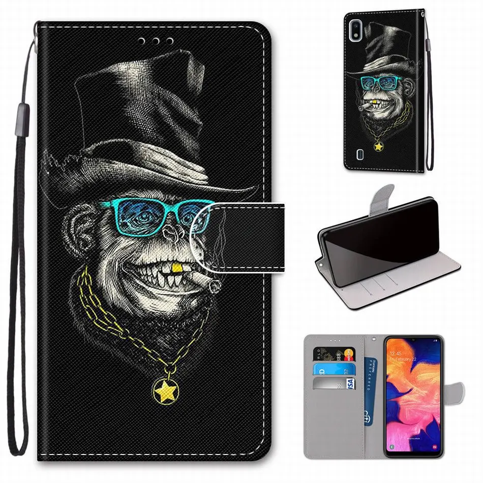 for case huawei p10 lite p9 lite 2016 p8 lite 2017 2015 flip leather book cover phone case cute tiger wolf lion cat dog dp08f free global shipping