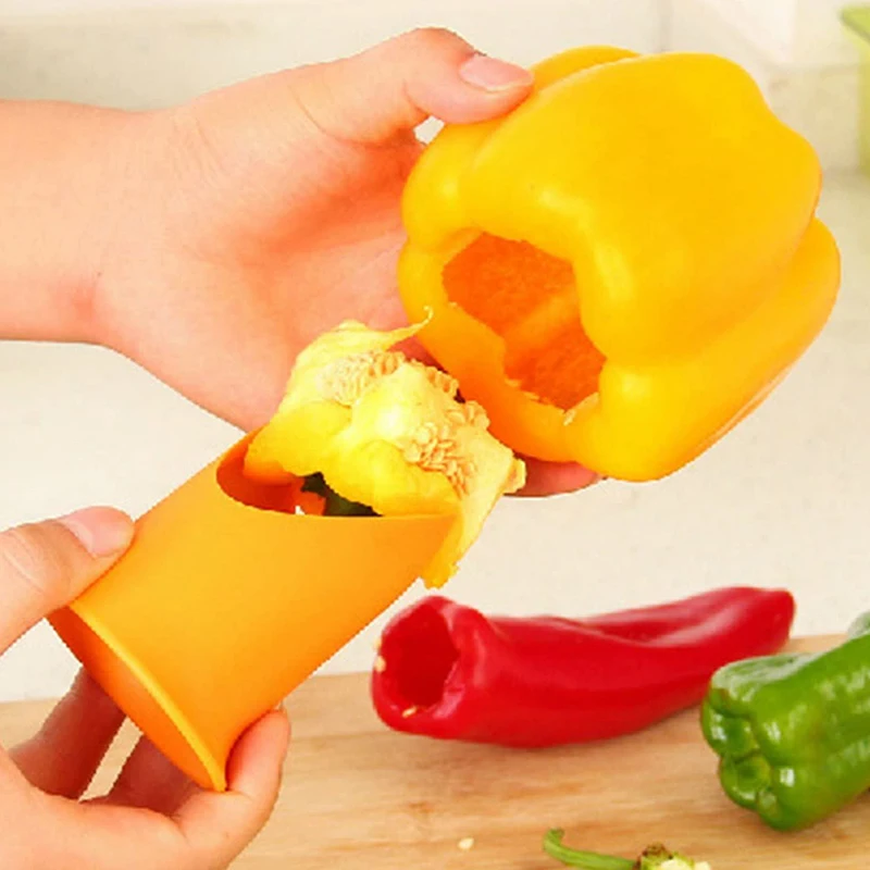 2 шт. перец чили нож для удаления сердцевины и нарезания жидкость снятия помидоры