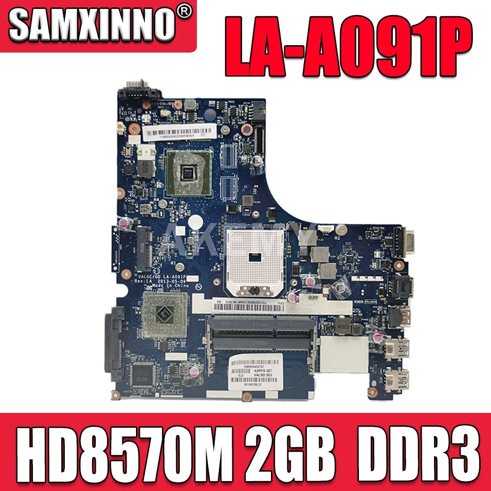 Материнская плата для ноутбука SAMXINNO LA-A091P подходящая Lenovo G505S материнская DDR3 HD8450G