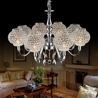 new design modern chrome chandelier crystal lighting for living room bedroom chandeliers