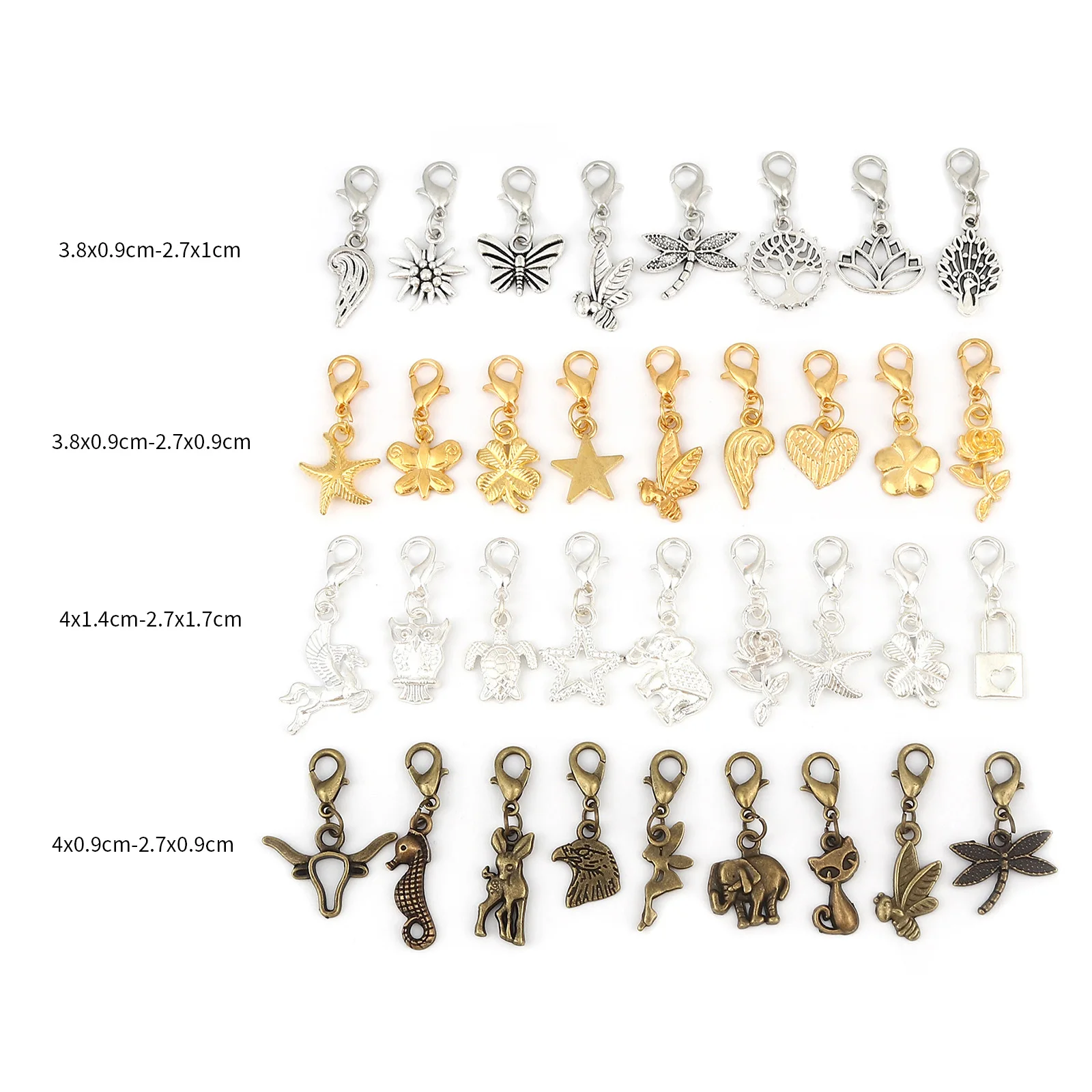 30 шт. маркеры для вязания Matel подвески зажимы винтажные крючком инструменты иглы