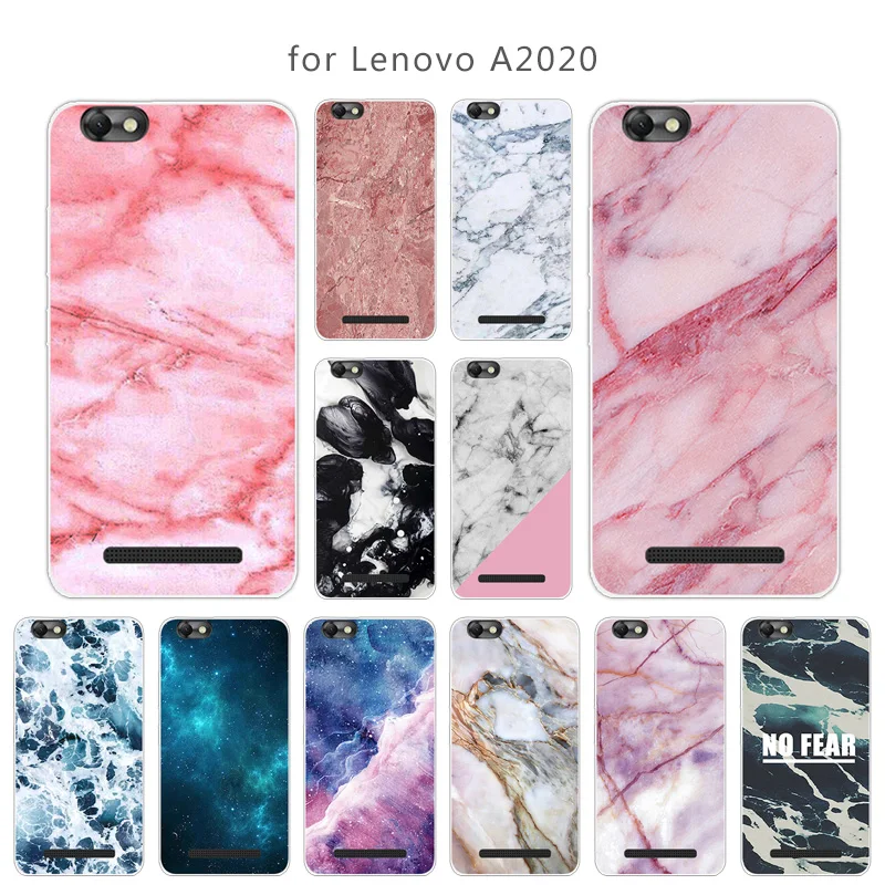 Чехол для телефона 5 дюймов для Lenovo Vibe C A2020a40 DS, ультратонкий, с возможностью самостоятельной раскраски, из мягкого силикона TPU, прозрачный.