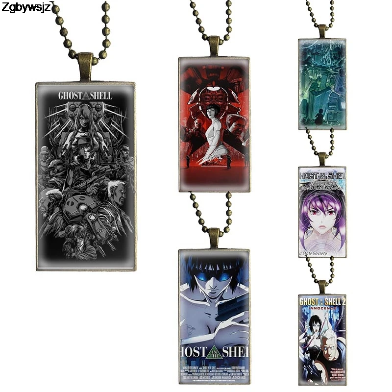 Призрак в доспехах для женщин девушек модное ожерелье ручной работы