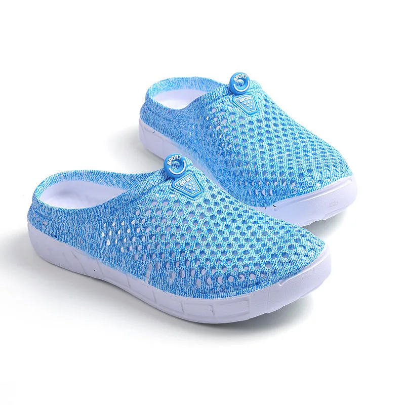 Сандалии женские нескользящие дышащие Шлепанцы из сетчатого материала для пляжа