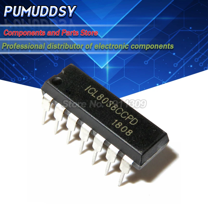 5 шт. ICL8038CCPD ICL8038 8038 DIP 14 IC прецизионный генератор сигналов/генератор с контролем