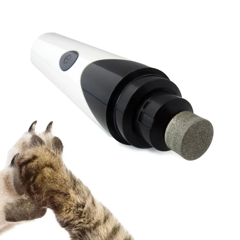 

Pet Nail Grinder Paw Grooming Kit USB Charging Nail Trimmer Clipper for Dog Cat T5UC