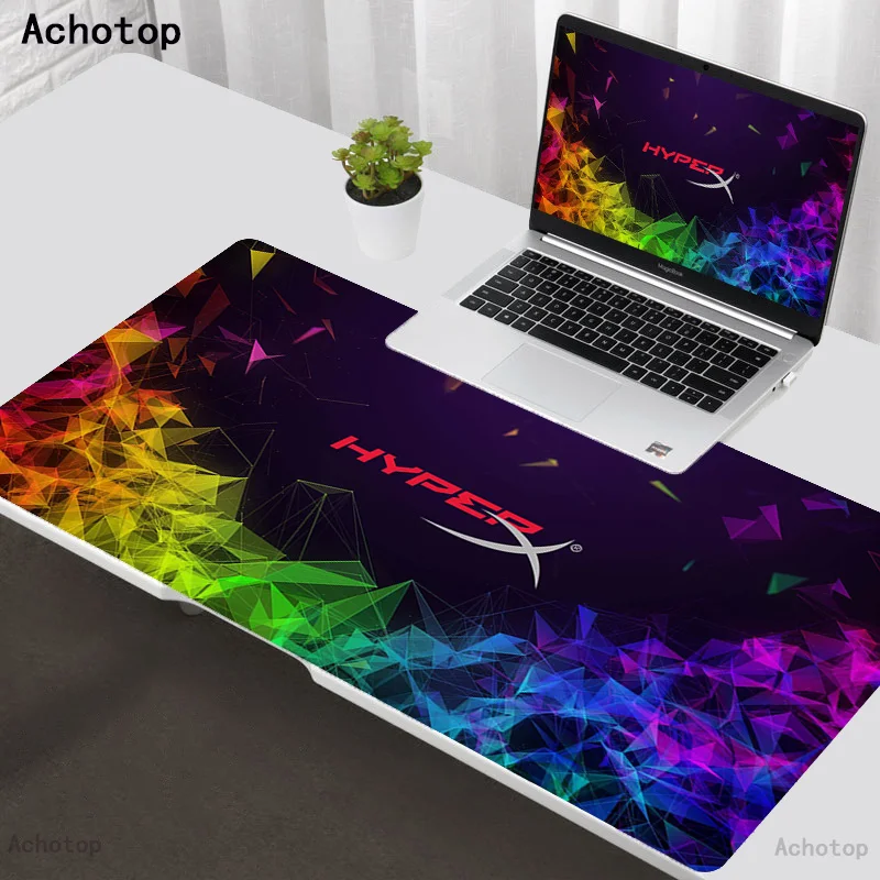 

XXL коврик для мыши HyperX С Логотипом, компьютерный ноутбук, Аниме Коврик для клавиатуры и мыши, игровой коврик для мыши, большой коврик для мыши...