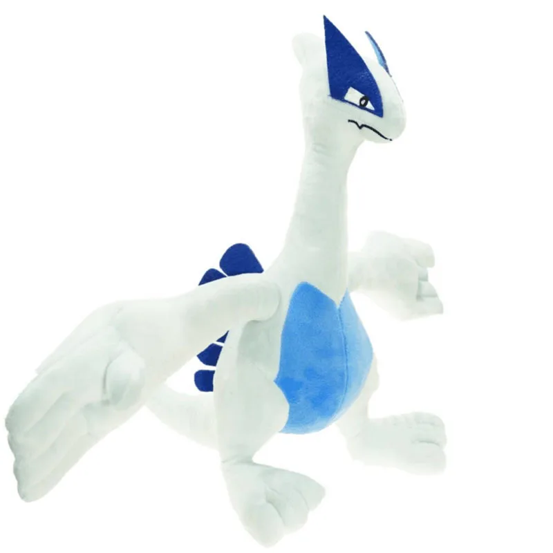 

lifelike new cool 35cm plush Lugia stuffed soft Pillow good quality positive energy Soothing doll christmas festival gift kid