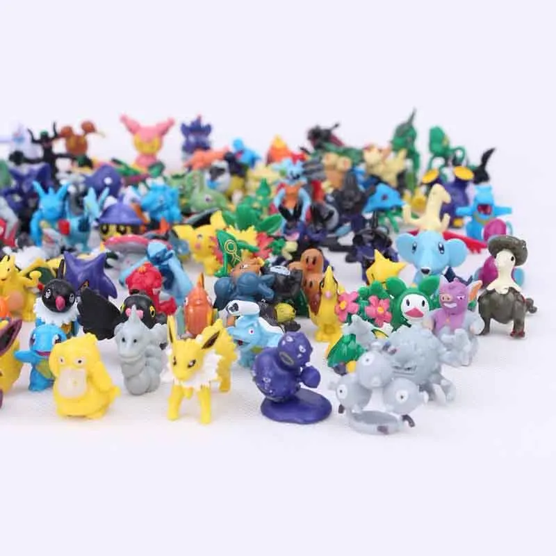 TAKARA TOMY Pokemon 2-3cm Blind Box Set Pikachu Ho-Oh Reshiram ZekromVenusaur Blastoise Charizard Mewtwo Kids Anime Toy |