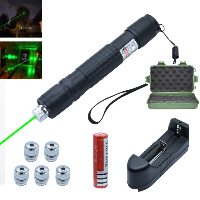 

Red green Laser Pointer Hight Power 10000m 5mw Laser Sight Focus Adjustable Burning Lazer torch Pen