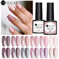 ur sugar 7 5ml jelly pink nude color nail gel polish semi permanent color nail varnish soak off uv led nails art gel