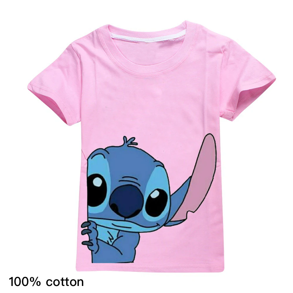 

Футболка с коротким рукавом и мультипликационным принтом, летняя футболка для подростков и мальчиков и девочек, Спортивный Повседневный То...