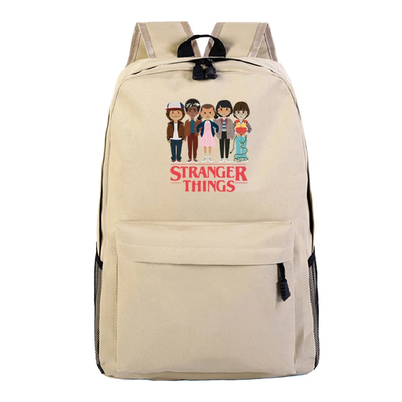 

Stranger Things American TV Series Cosplay Backpack Students Teenager Bag Anime Oxford Schoolbags Unisex Travel Laptop Bag Gift