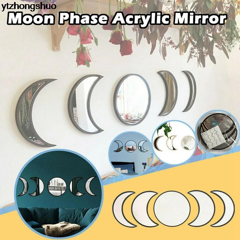 Деревянное декоративное зеркало в скандинавском стиле зеркальные настенные