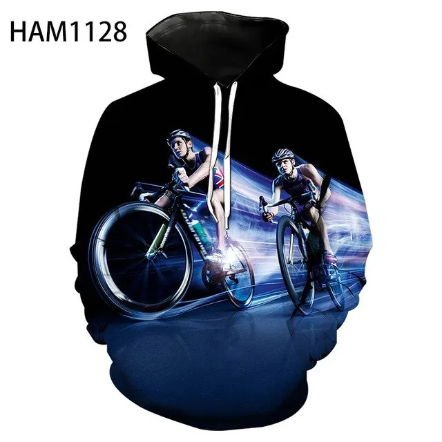 

Новинка 2021 Толстовка для отдыха Креативный уличный стиль 3D печать Женский Мужской Детский весенне-летний пуловер с длинным рукавом