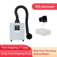 fume extractor laser solder smoke absorber 150w fes150 dust extractor with ce air purifier for diy and nail salonbeauty