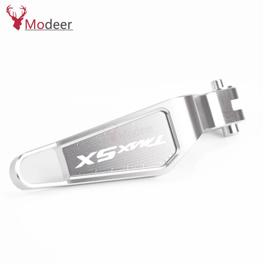 silver tmax sx Tmax530 sx dx аксессуары для мотоциклов CNC Алюминиевый Рычаг стояночного тормоза для yamaha t-max t max tmax 530 dx/sx - Цвет: silver tmax sx