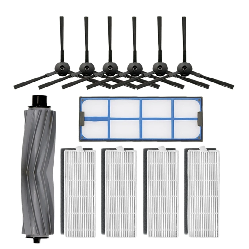

12 Pcs Replacement Parts Kit For Ilife A8 A6 X620 X623 Main Brush Filter Side Brush Robot Vacuum Cleaner Spare Part