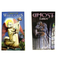 new oracle tarot of white cats tarot card board deck games play cards for party game ghost tarot
