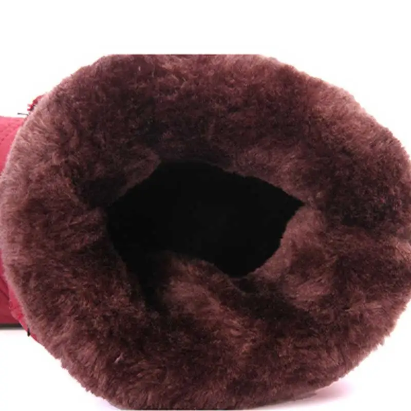 

Winter Women Boots Ankle Boots Down Snow Boots Waterproof Tassel Winter Shoes Women Warm Fur Black Boots Female Botas Mujer